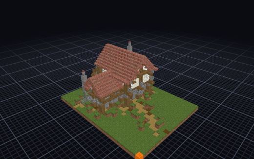 Small Medieval House, a build by Nexus