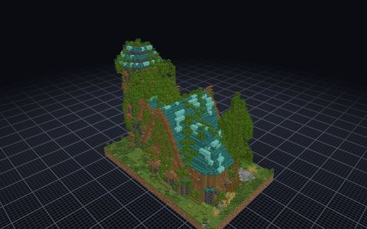 Natural Medieval House, a build by Nexus